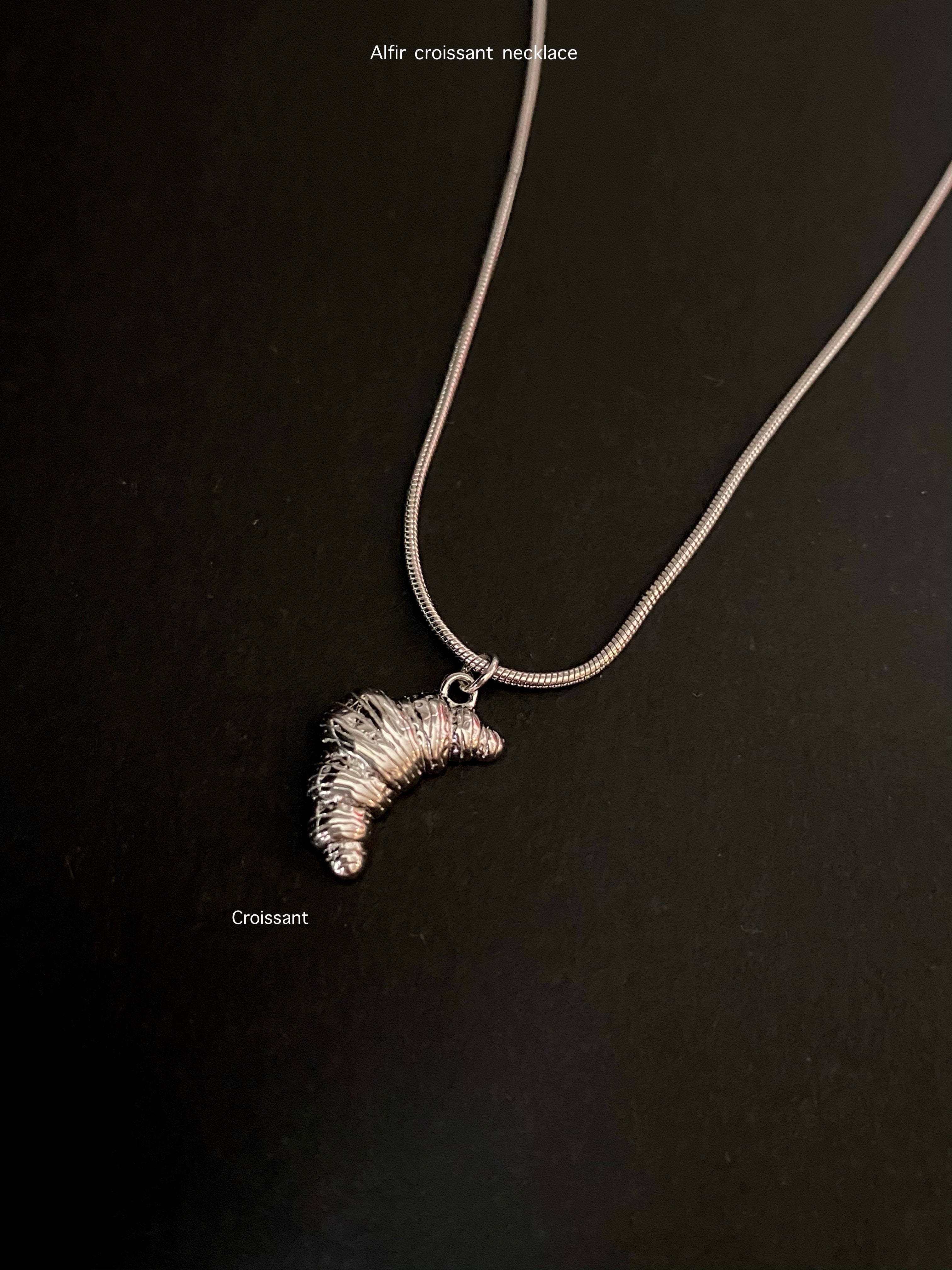 Croissant Pendant Necklace